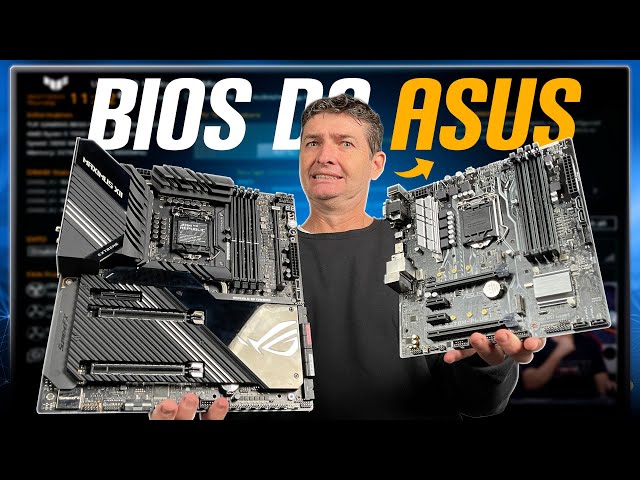 BIOS placas ASUS - Configurações, overclock, memórias e atualização!