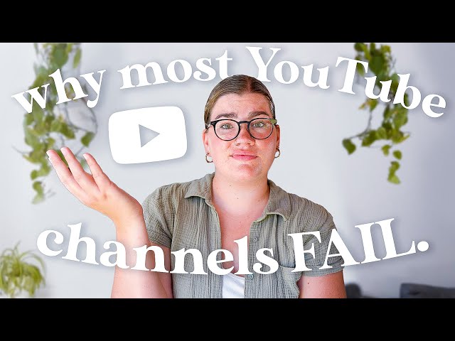 90% of YouTube channels fail. Here's why.