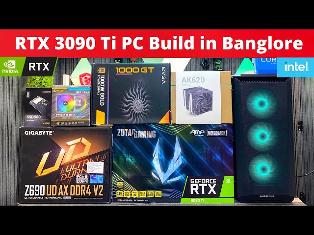 RTX 3090 Ti ULTIMATE PC Build Under 2.5 Lakh Rs in Bangalore | Super Computers & Laptops