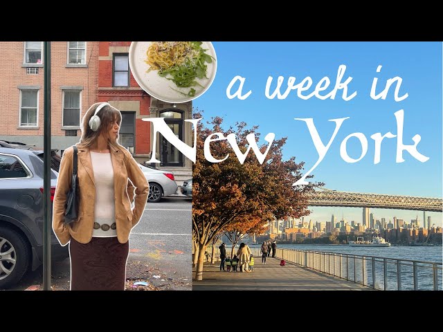 week in my life (NYC Vlog) | I got bangs, trying new recipes, new makeup