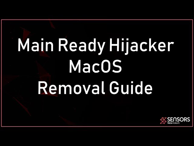 Main Ready Mac Virus Removal GUIDE
