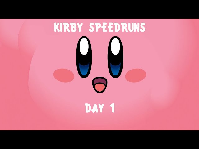 Kirby & The Amazing Mirror 20th Anniversary Special Day 1 - GDQ Hotfix Speedruns