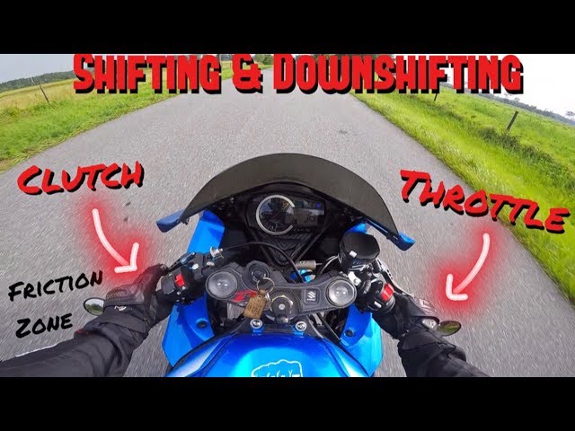 How To Ride a Motorcycle: Part 2 - Shifting & Downshifting