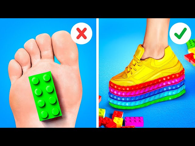 BRILLIANT SHOES HACKS THAT WILL CHANGE YOUR LIFE || Hacks To Help You In Awkward Situations