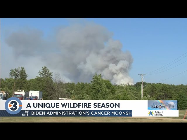 Beyond the Barometer: Drought leading to unusually long fire season in Wisconsin