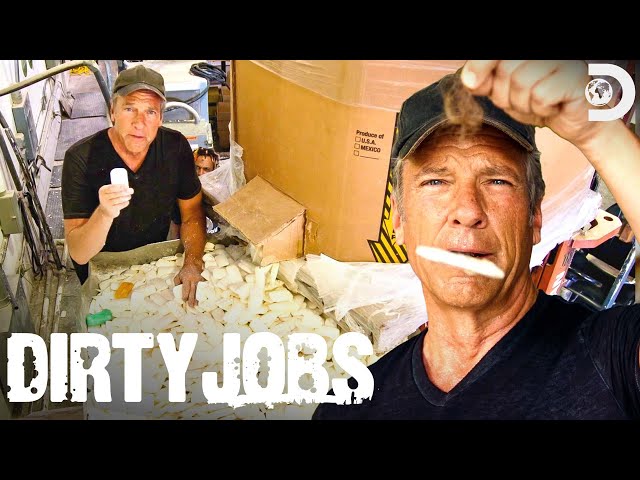 Mike Rowe Recycles Grimy Hotel Soap! | Dirty Jobs