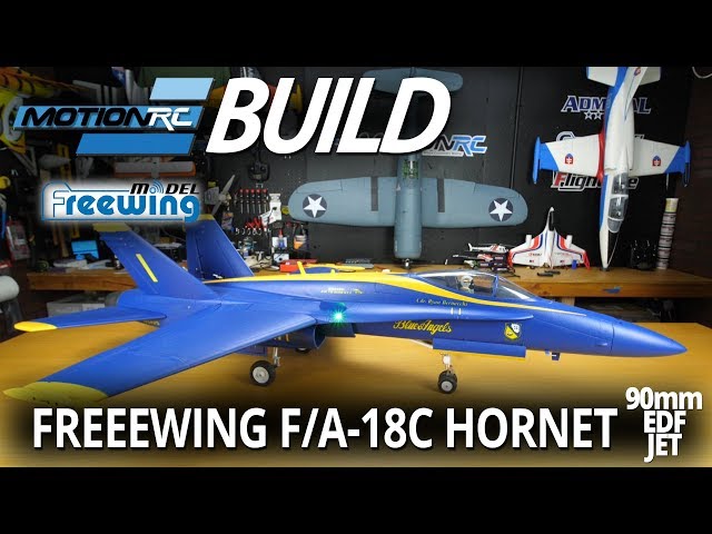 Freewing F/A-18C Hornet 90mm EDF Jet - Build Video - Motion RC