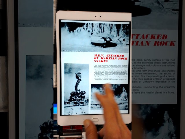 Asus ZenPad S3 10: Google Books PDF Test - Thunderbirds
