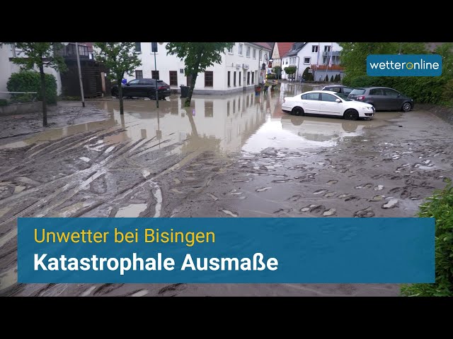 Unwetterkatastrophe in Baden-Württemberg