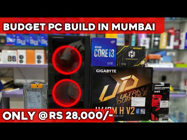 28,000 Rs Intel Pc Build in Mumbai | Krazzy Computer Valley 🔥