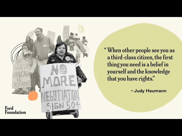 Heumann nature: The life and legacy of disability rights activist Judy Heumann