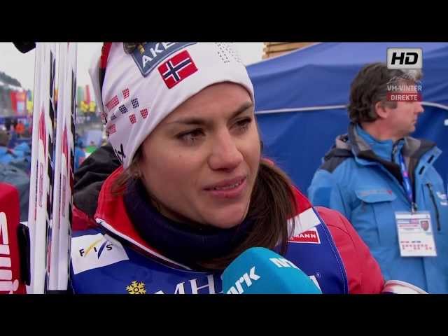 Woman's 15 Km Skiathlon Val di Fiemme 2013 - Exclusive: Heidi Weng