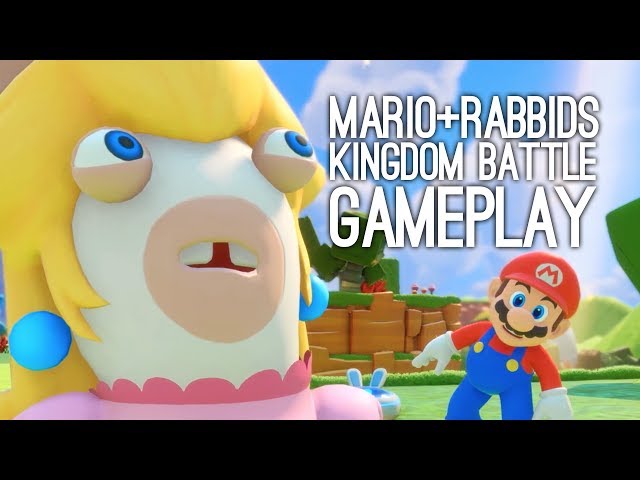 Mario + Rabbids Kingdom Battle Gameplay: Let's Play Mario Rabbids! | LUIGI, SHAME ON THE UNIT