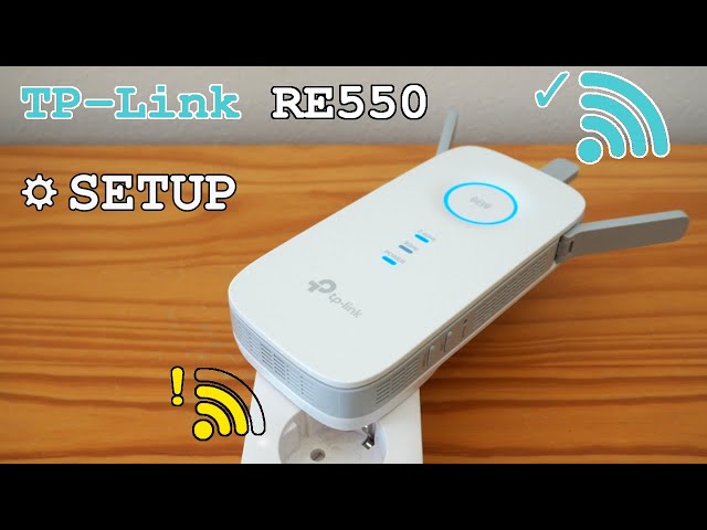 TP-Link RE550 Wi-Fi Extender Dual Band • Unboxing, installation, configuration and test