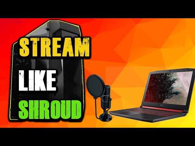 How to Stream Like Shroud? 2 PC Streaming with Capture Card and 1 Mic - Explained !!