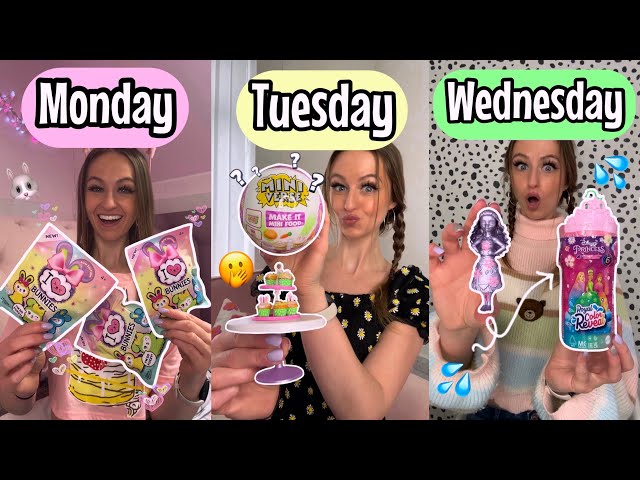 OPENING *SPRING* THEMED MYSTERY TOYS FOR AN ENTIRE WEEK CHALLENGE!!😍🐰🌸✨🥚 (100+ FINDS!!🫢✨)