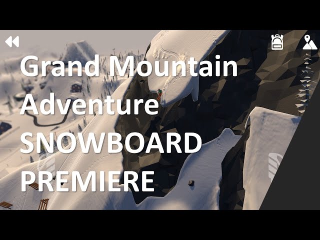 Grand Mountain Adventure: Snowboard Premiere - extremely satisfying game!