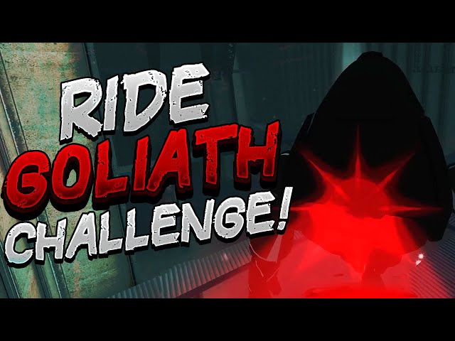 Ride GOLIATH to RML Challenge in Survive Area 51 - Roblox