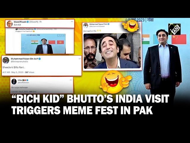 ‘Rich kid’: Bilawal Bhutto’s SCO photo op in India becomes ‘meme material’ in Pakistan