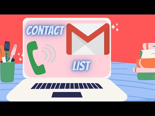 How to Find Contacts List On Gmail
