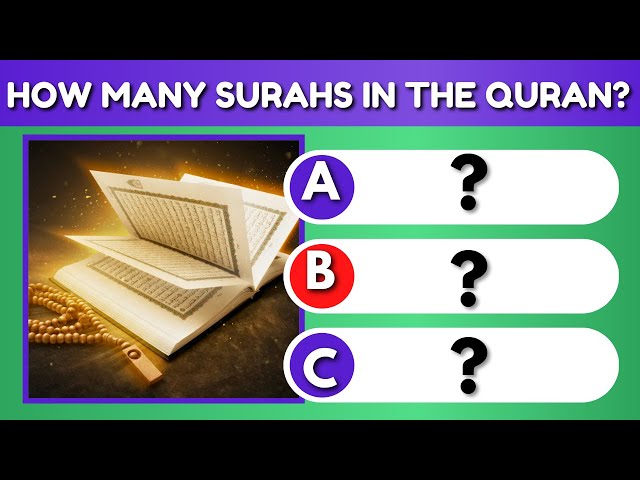 Islamic General Knowledge Quiz 100 Questions | Islam Quiz