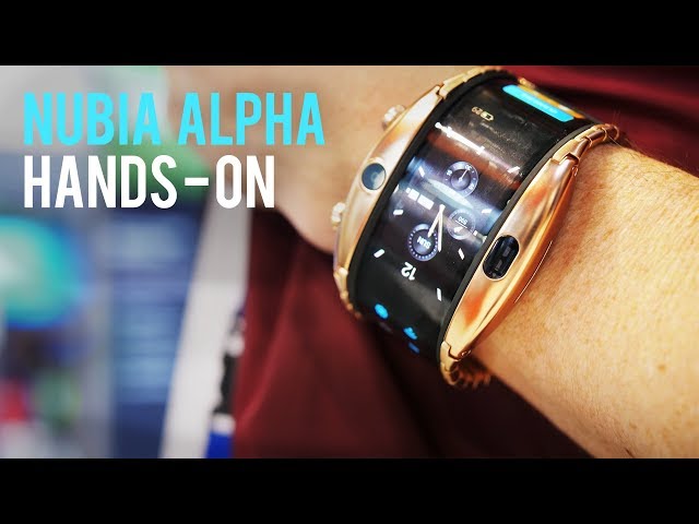 Nubia Alpha Is a Wrist Phone with Gesture Controls