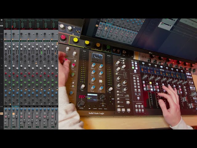 Mixing DRUMS in SSL360!