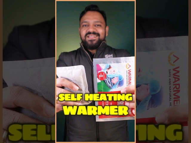 Ye Chota Sa Packet Appki Jaan Bacha Sakta Hai #shorts #youtubeshorts | Self heating body warmer