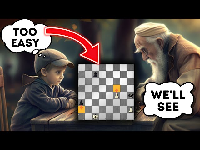 Never Doubt Grandpa - A Crazy Chess Problem