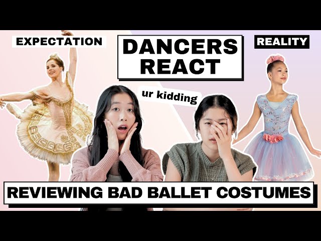 WHAT ARE THESE COSTUMES?? | Reacting to Mass-Produced Ballet Costumes | Ballet Reign