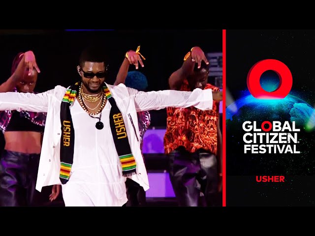 Usher Performs Hit Song 'Yeah' in Ghana | Global Citizen Festival: Accra