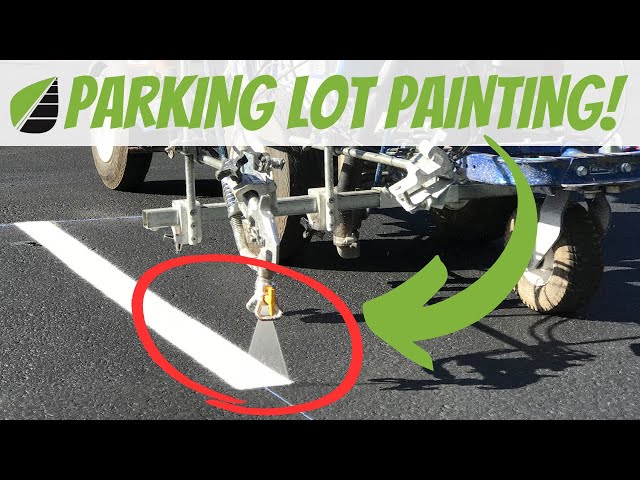 We painted a Church Parking Lot PERFECTLY After Sealcoat | Explanation