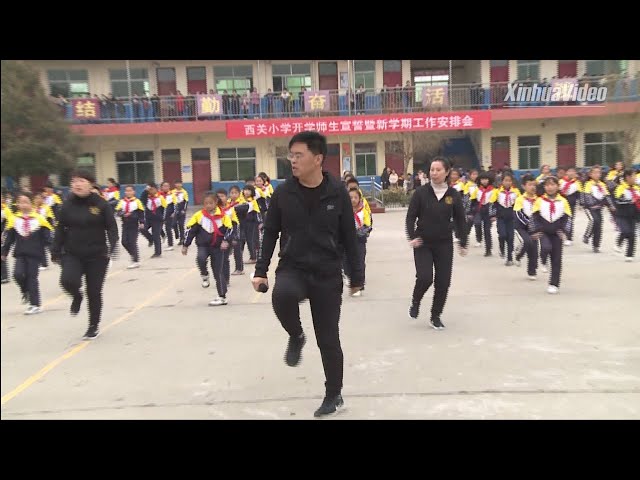 How I came up with idea of shuffle dance routine: Chinese school principal who broke internet