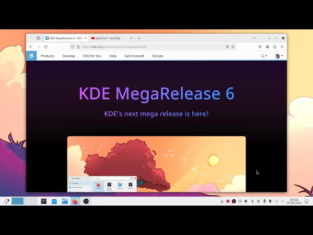 KDE Plasma 6 Megarelease - A new major release after 10 years - Best Linux Desktop!?