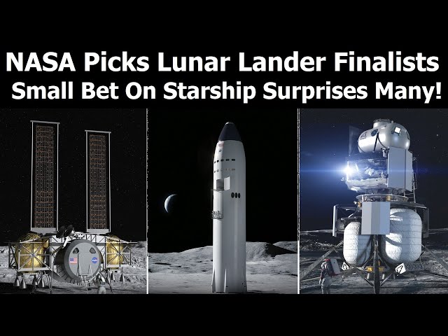 NASA Artemis Lunar Lander Selection Surprises Many (In a good way)