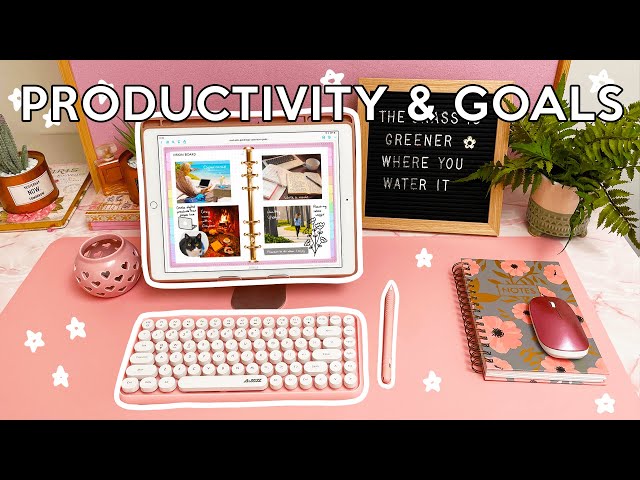 Using a Digital Planner for Productivity & Goals | Digital Planning Tips | iPad Plan with me