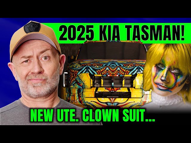 Kia Tasman: New ute's clown suit! | Auto Expert John Cadogan