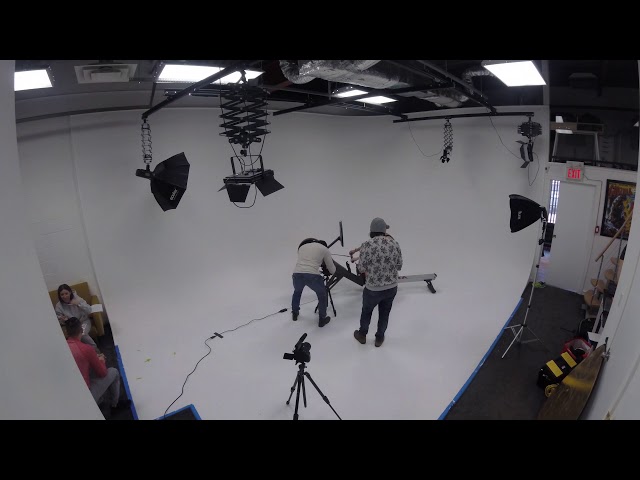 studio time lapse behind the scenes