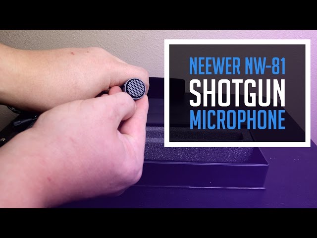 Neewer NW-81 Shotgun Condenser Microphone