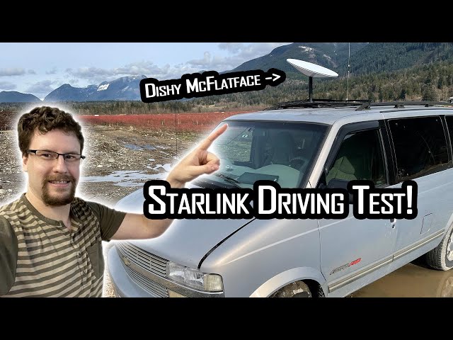 Can you use Starlink while Driving? Kind of...
