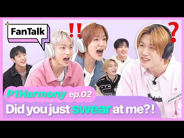 FanTalk with P1Harmony EP.2: Whisper game chaos