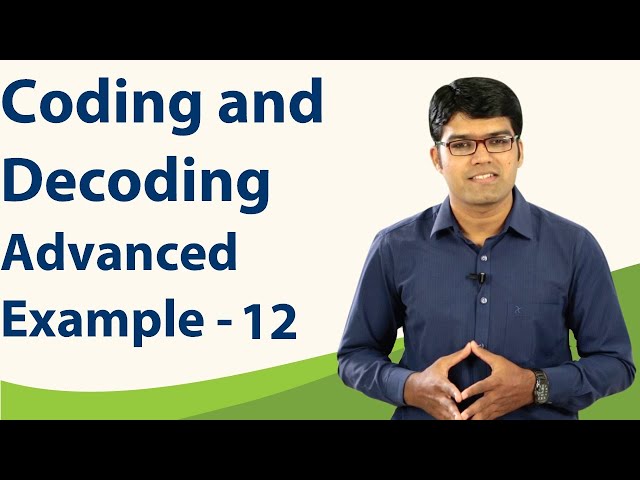Coding and Decoding | Advanced Example 12 | Latest model | TalentSprint