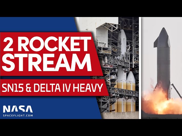 Starship SN15 Static Fire and ULA Launches NROL-82 on Delta IV Heavy
