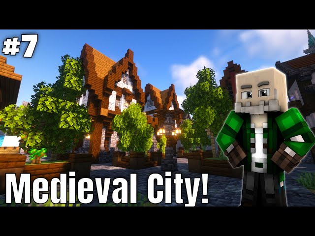 Medieval City Building! | Hardcore Minecraft Survival [ep. 7]