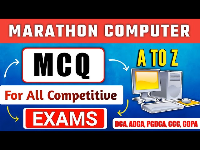 Computer Marathon Class | A to Z Computer MCQ Questions