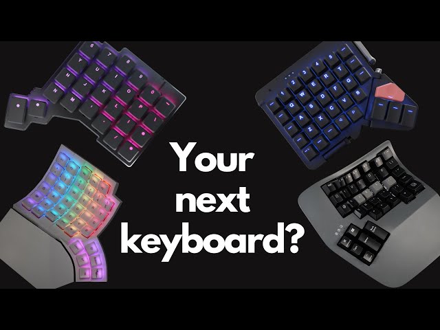 I've tried 4 split keyboards. Which is best?