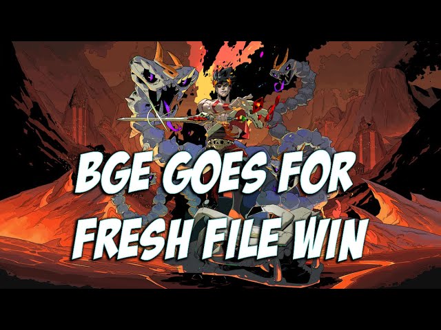 HADES Challenge - Fresh File Win | Coping Until HADES 2 Early Access (Let's Play, Captions)