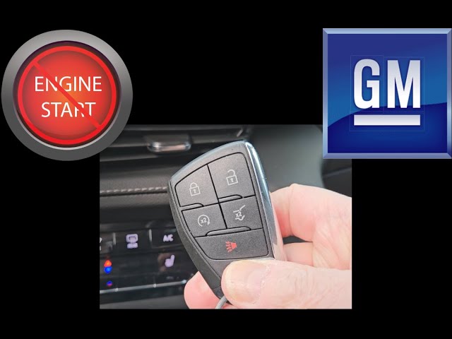 Replace the battery in a new (2021) General Motors key fob.