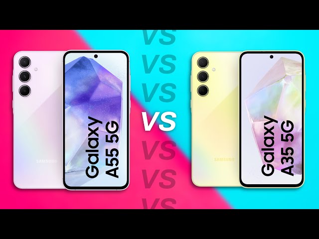 Mach bloß keinen Fehler 🚫 Galaxy A55 vs A35 (Vergleich)