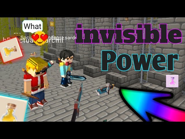 Invisible Power is back!! - Any games😍 [WWE,Lucky,SkyBlock] [BlockmanGo]